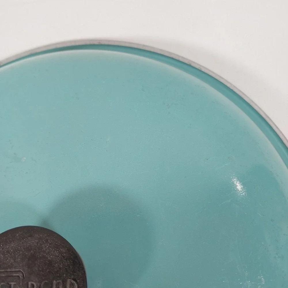 Vtg‎ Club West Bend Aluminum Turquoise Teal Pot Lid Only 11